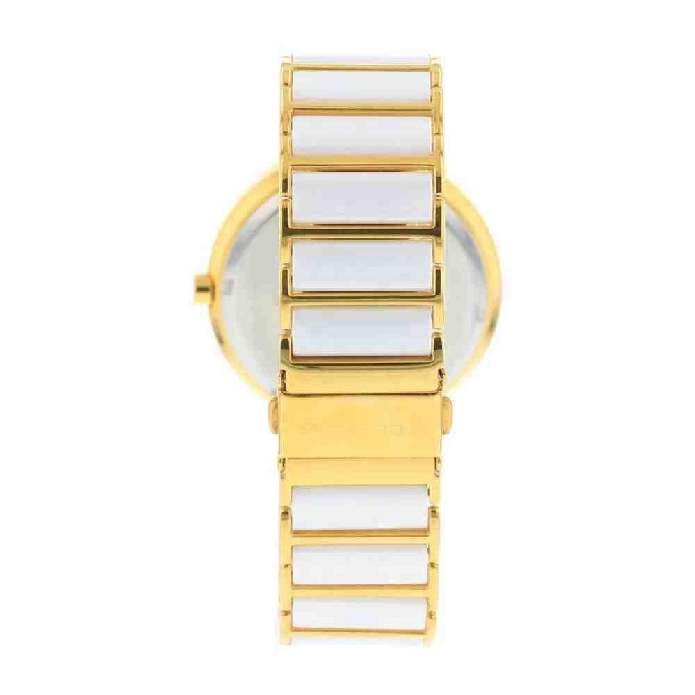 Relógio Technos Ceramic Saphire Branco Dourado 2015BV/4B Dourado 3