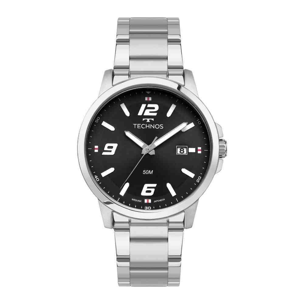 Relógio Technos Prata Masculino 2315LAV/1P