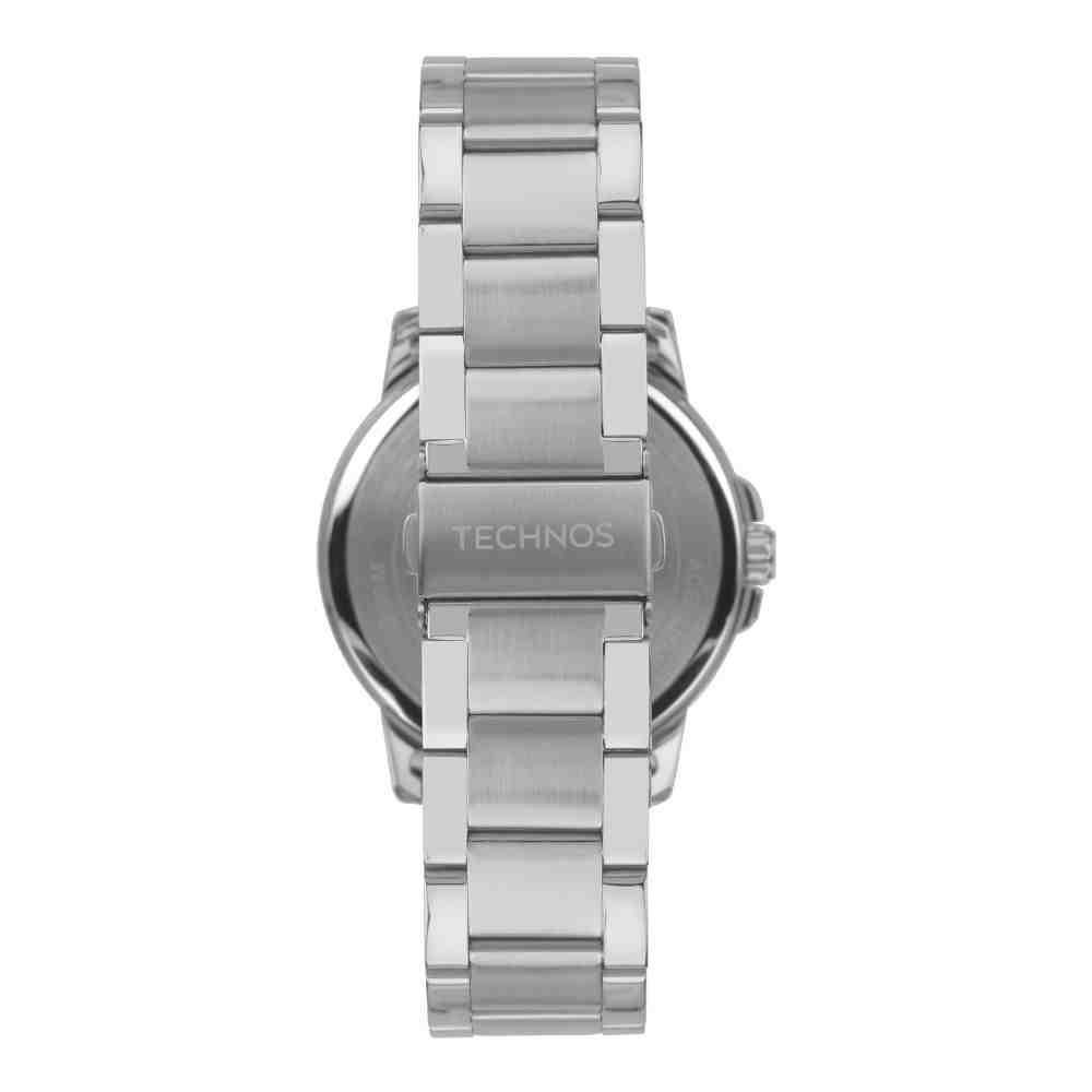 Relógio Technos Prata Masculino 2315LAV/1P Prata 3