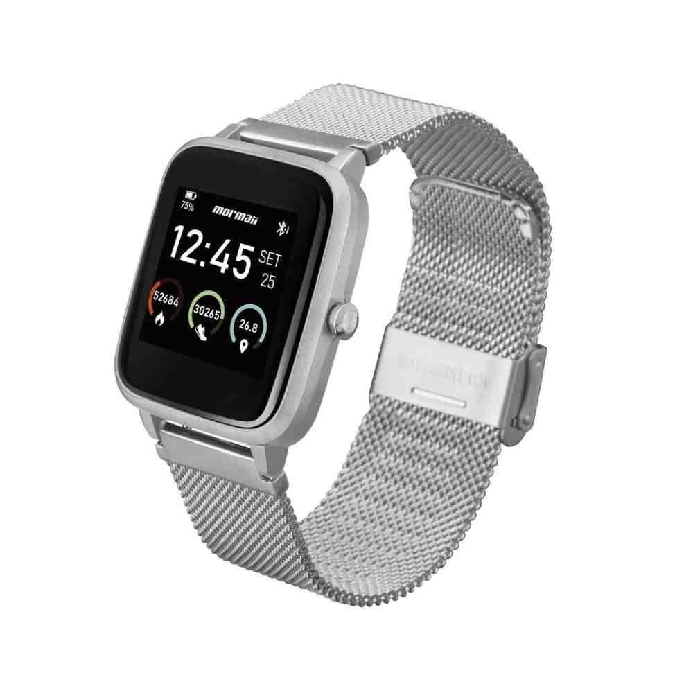 SmartWatch Mormaii Prata Unissex MOLIFEGAH/7K Prata 2