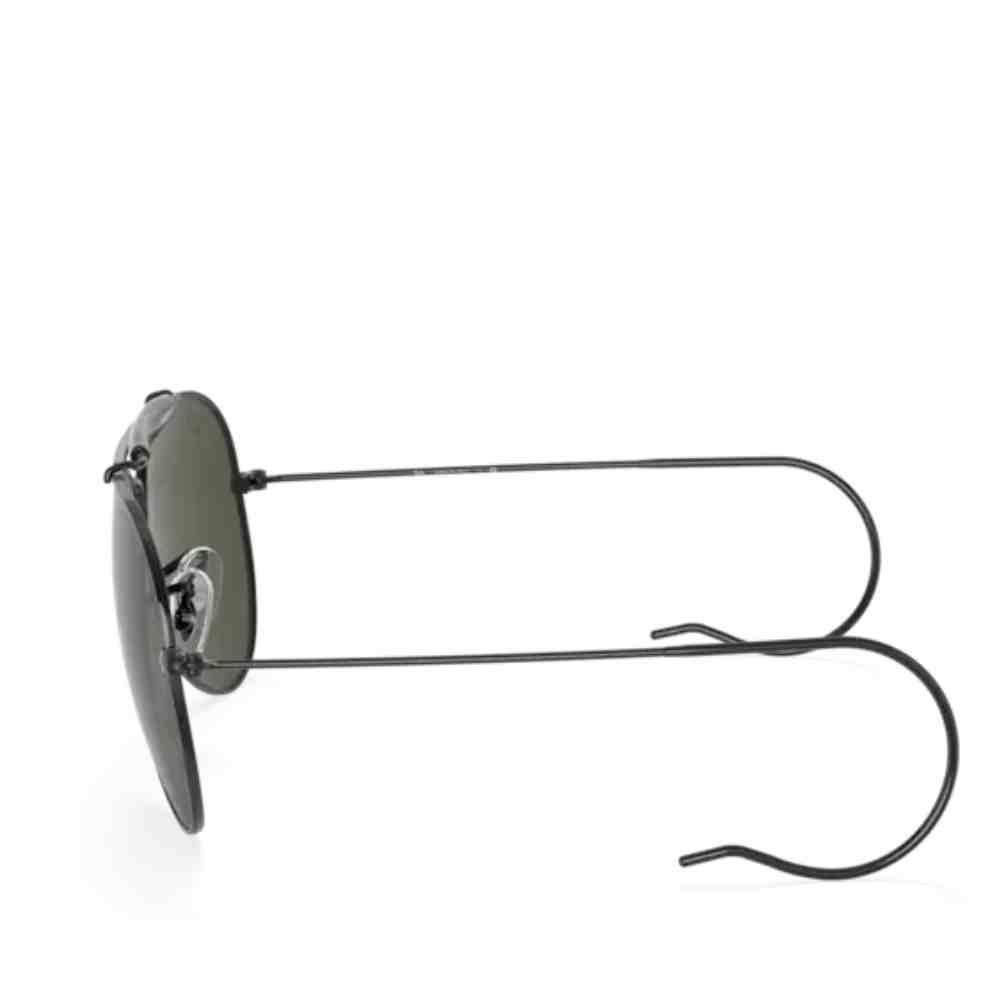 Óculos de Sol Ray Ban Outdoorsman Preto 0RB3030 L9500 58 Preto 3