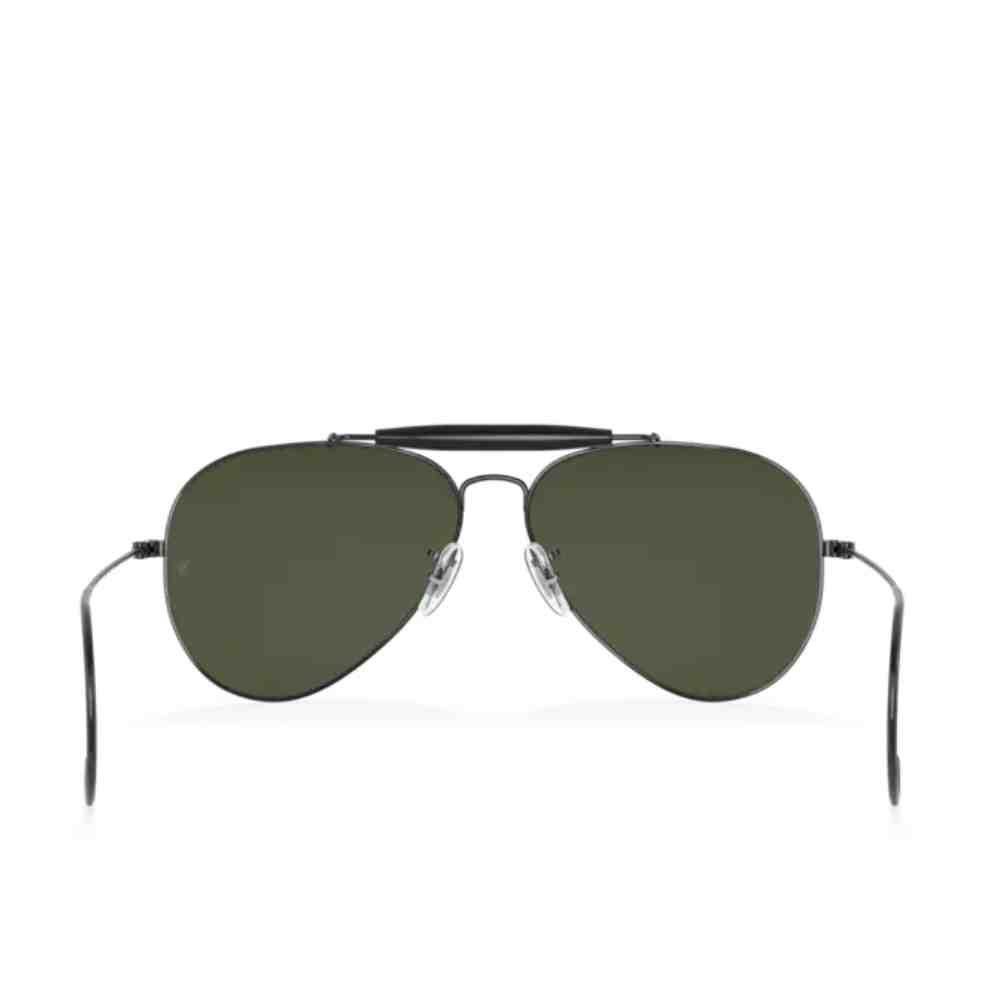 Óculos de Sol Ray Ban Outdoorsman Preto 0RB3030 L9500 58 Preto 4