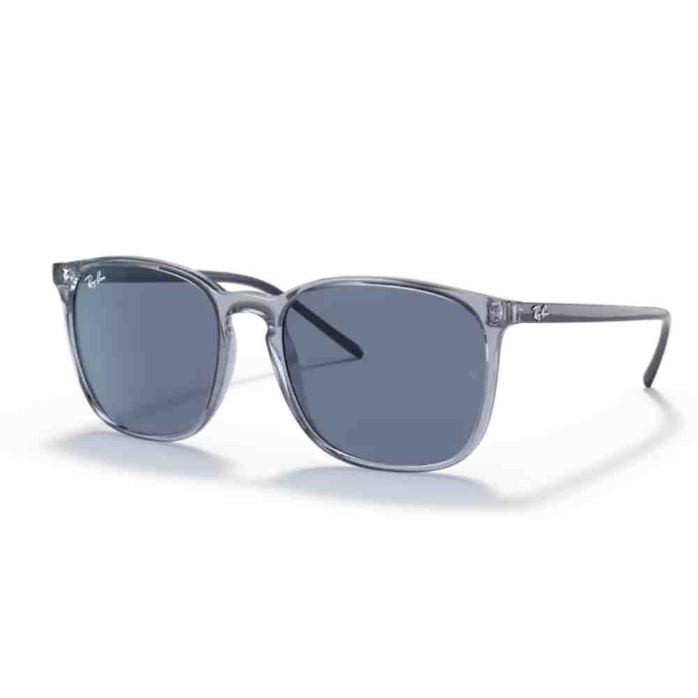 Óculos de Sol Ray-Ban Essentials Azul Transparente 0RB4387 6 Azul 2