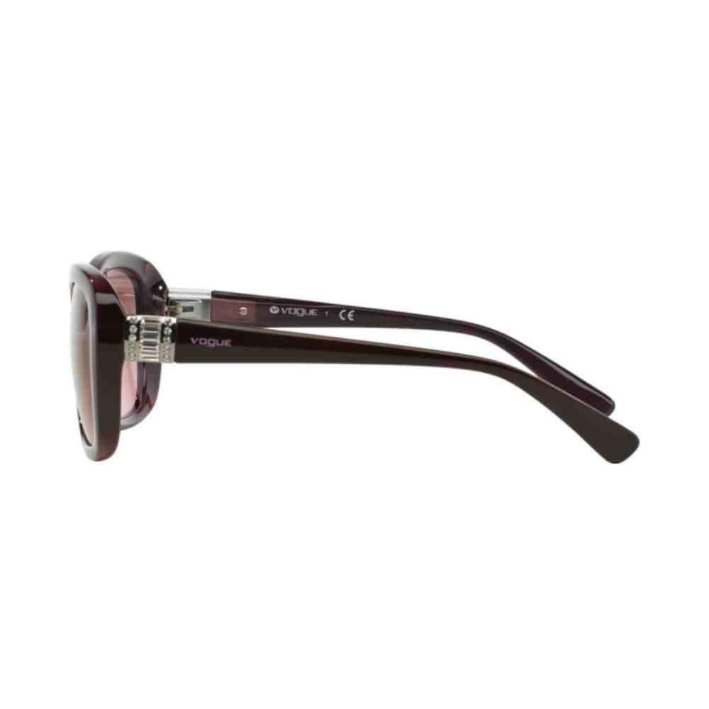 Óculos de Sol Vogue Evergreen Marrom/Rosa 0VO2943SB 19411455 Preto 3