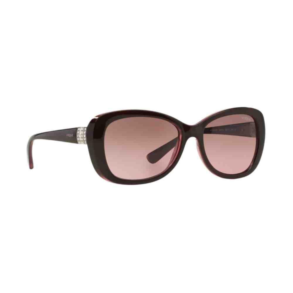 Óculos de Sol Vogue Evergreen Marrom/Rosa 0VO2943SB 19411455 Preto 6