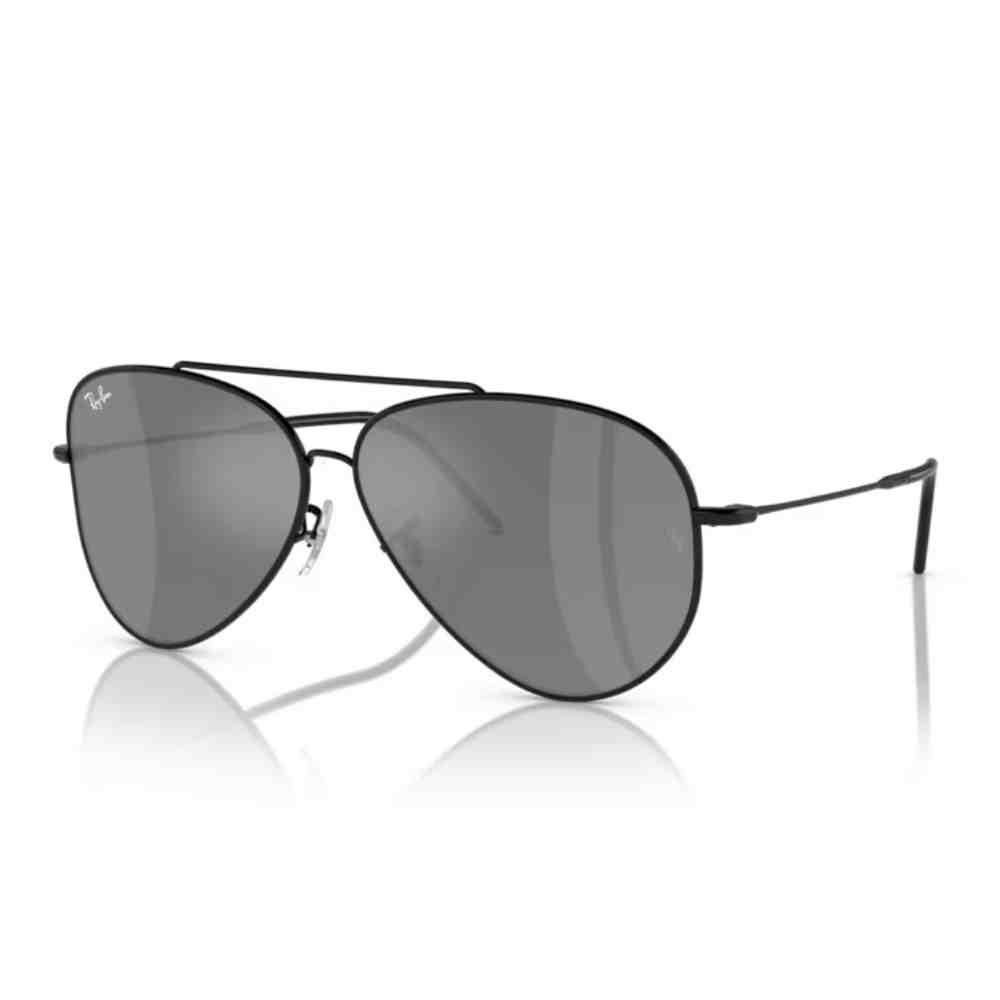 Óculos de Sol Ray-Ban Aviator Reverse Preto 0RBR0101S 002/GS Preto 2