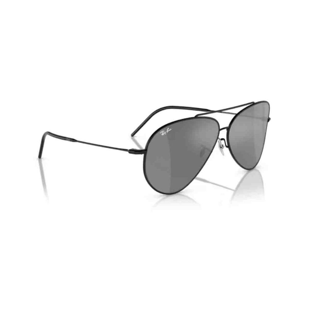 Óculos de Sol Ray-Ban Aviator Reverse Preto 0RBR0101S 002/GS Preto 5