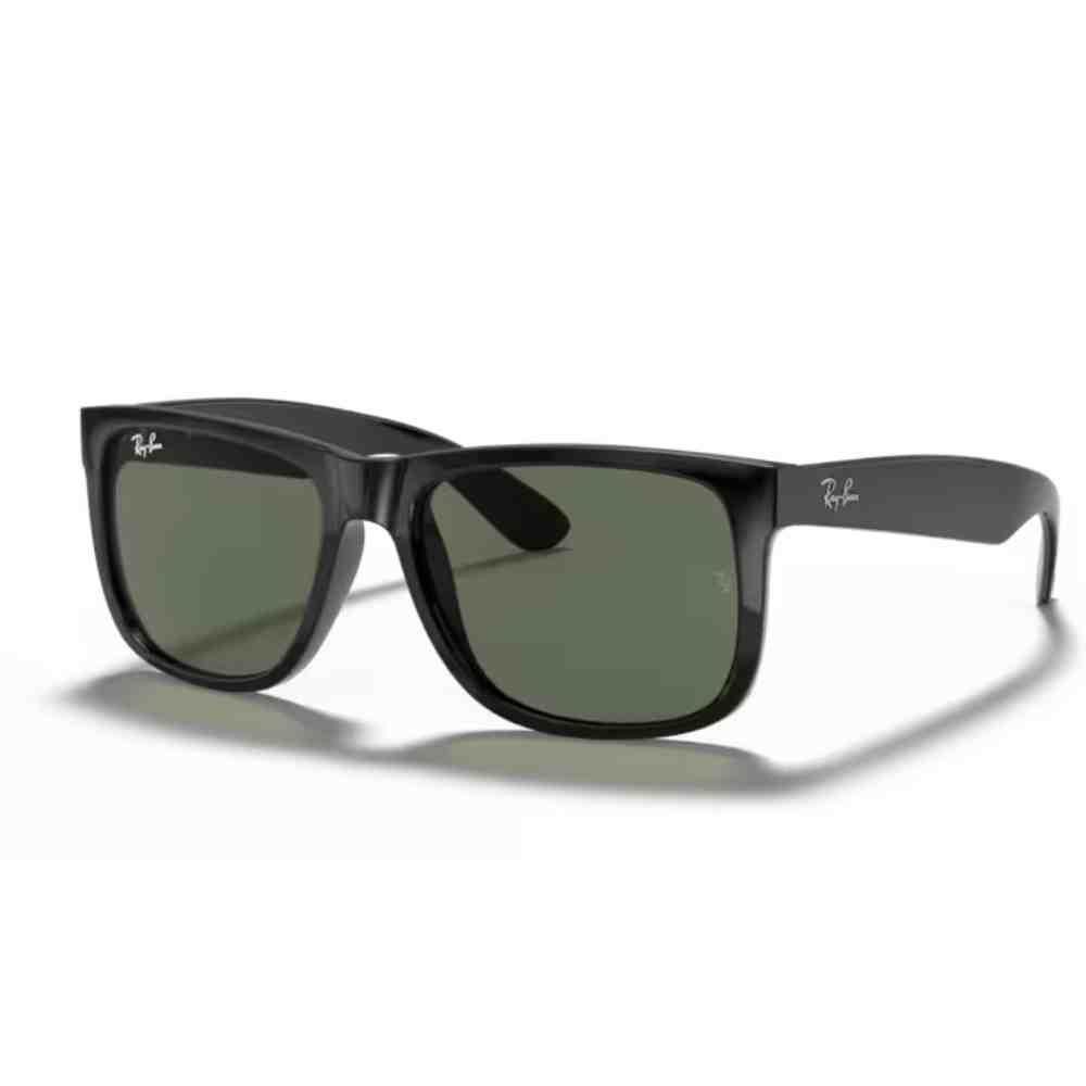 Óculos de Sol Ray-Ban Justin Preto 0RB4165L 601/7155 Preto 2