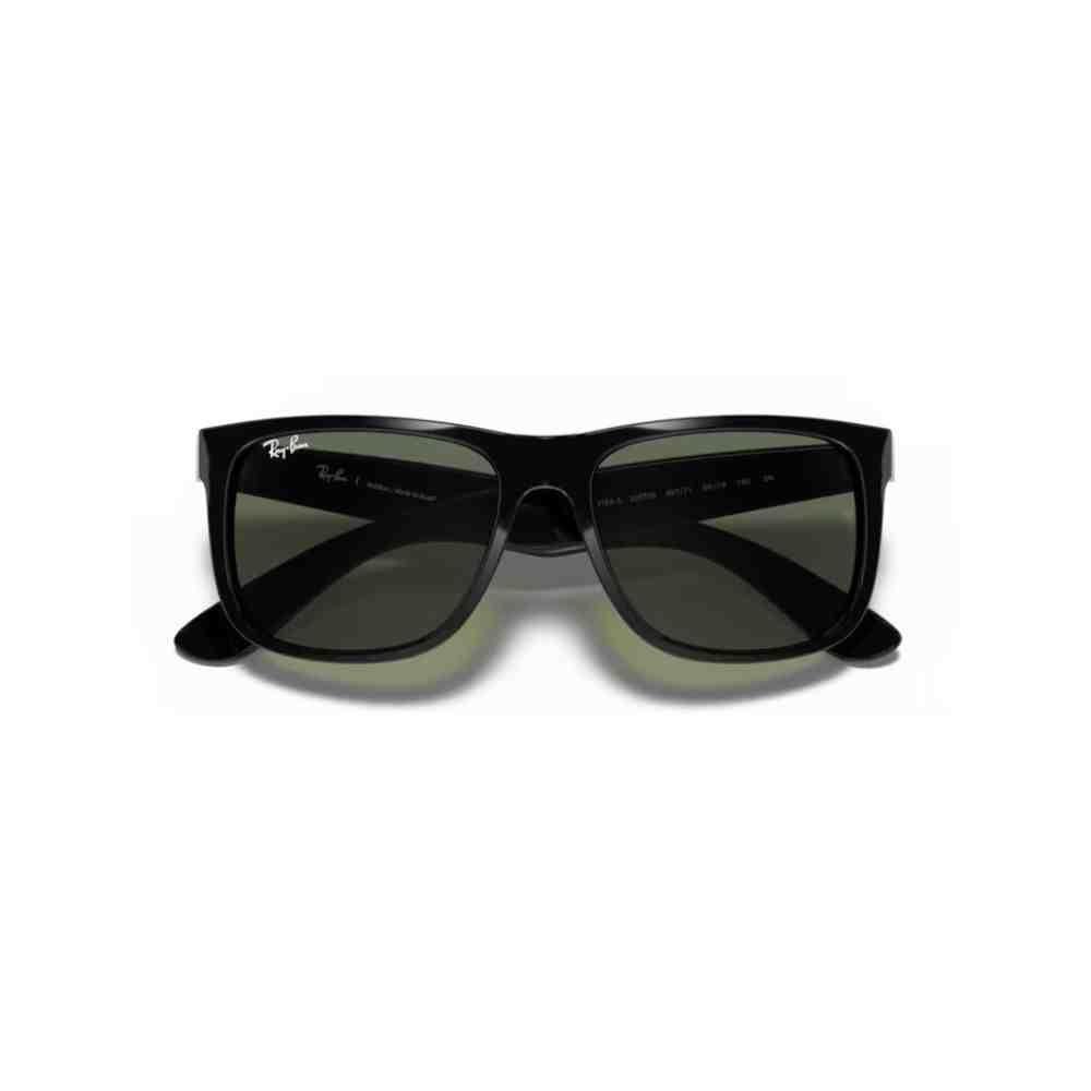 Óculos de Sol Ray-Ban Justin Preto 0RB4165L 601/7155 Preto 5