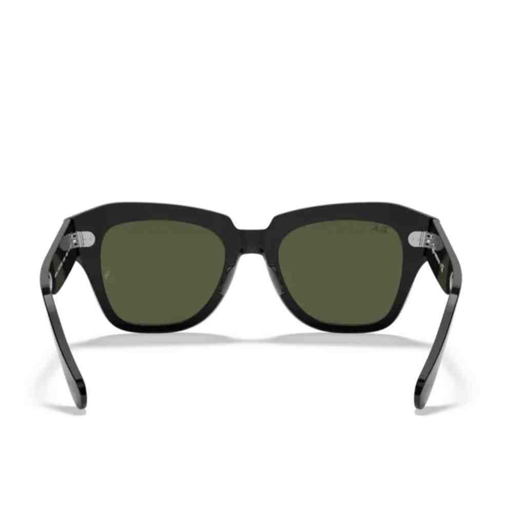 Óculos de Sol Ray-Ban State Street Preto 0RB2186 901/3149 Preto 4