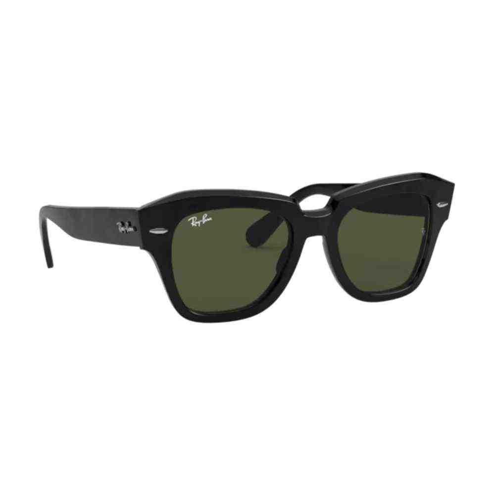 Óculos de Sol Ray-Ban State Street Preto 0RB2186 901/3149 Preto 6