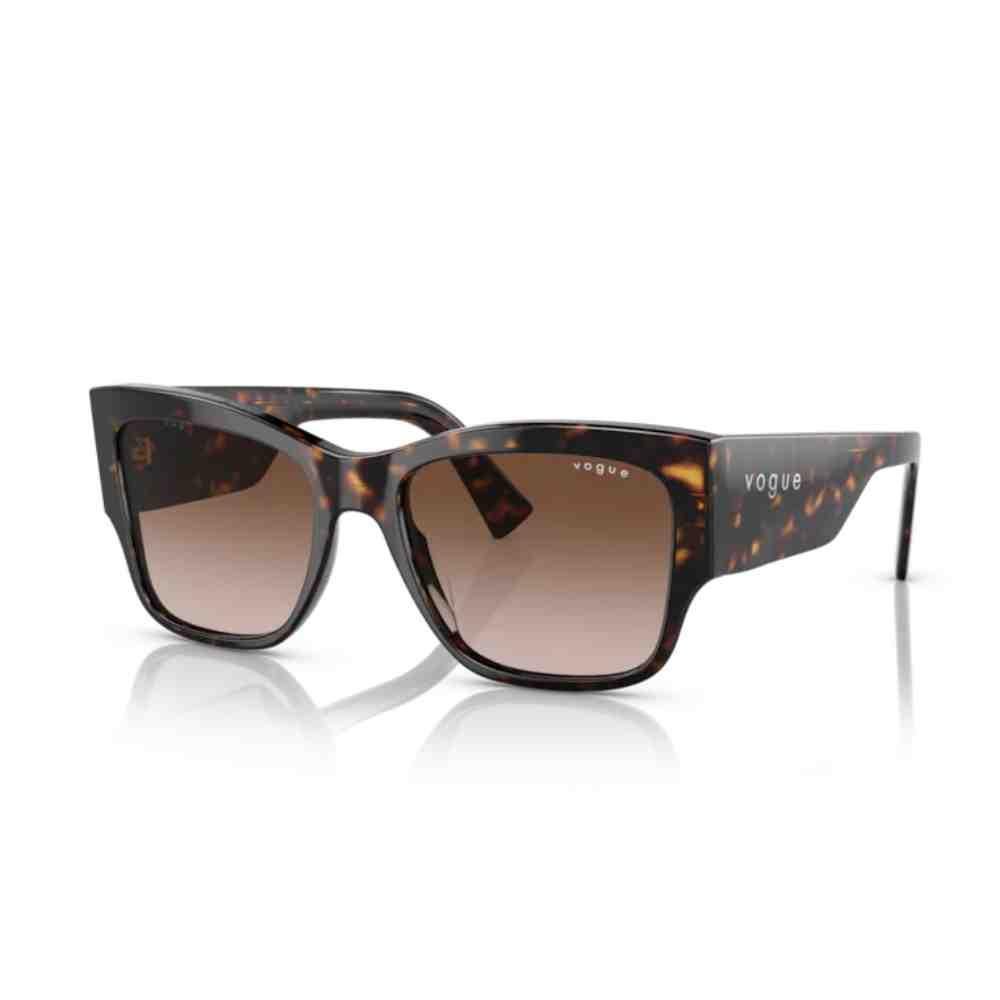 Óculos de Sol Vogue Havana Escuro 0VO5462S W6561354 Marrom 2