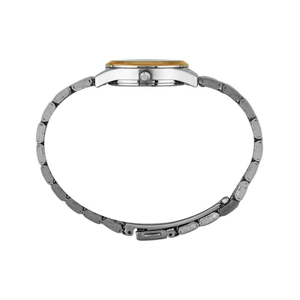 Kit Relógio+Colar+Brinco Mondaine Clássico Prata/Dourado 326 Dourado 3