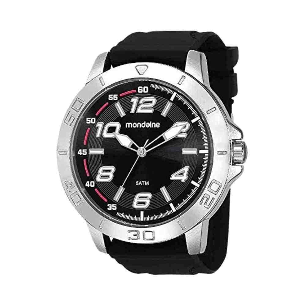 Relógio Mondaine Esportivo Preto/Prata 99359G0MVNI1