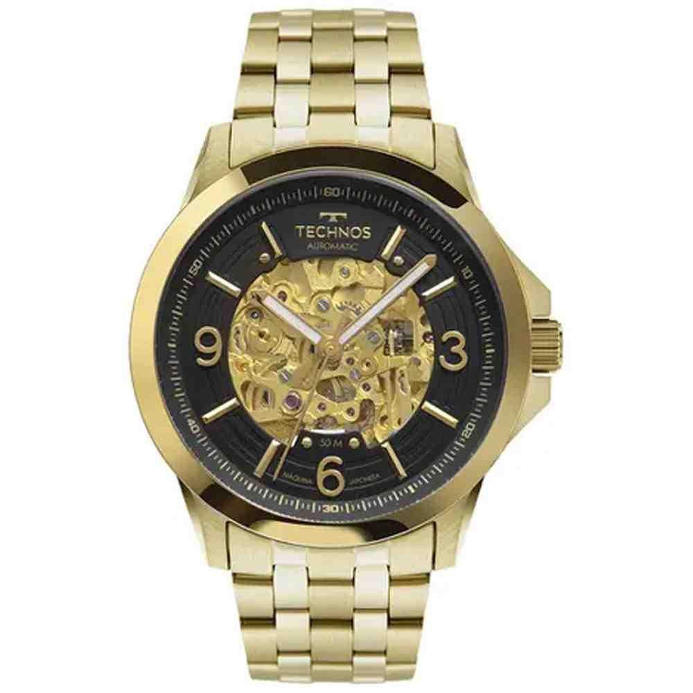 Relógio Technos Dourado Masculino 8N24AK/4P