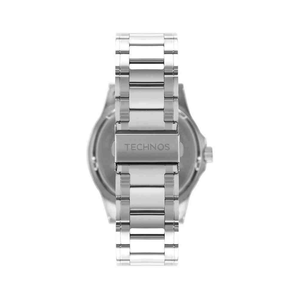 Relógio Prata Masculino Technos Racer 2117LDFS/1P Prata 3