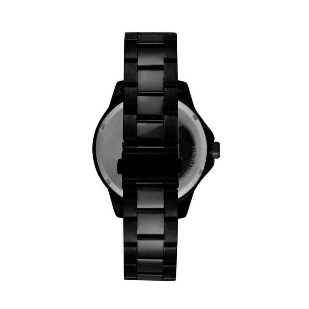 Kit Relógio+Cordão Sagrado Pai Nosso Preto Masculino 99753G Preto 4
