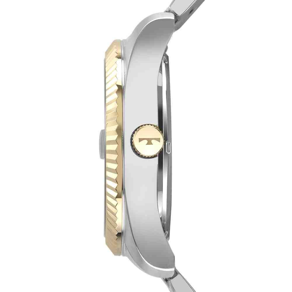 Relógio Bicolor Masculino Technos Riviera  Bicolor 2415DV/1V Prata/Dourado 3