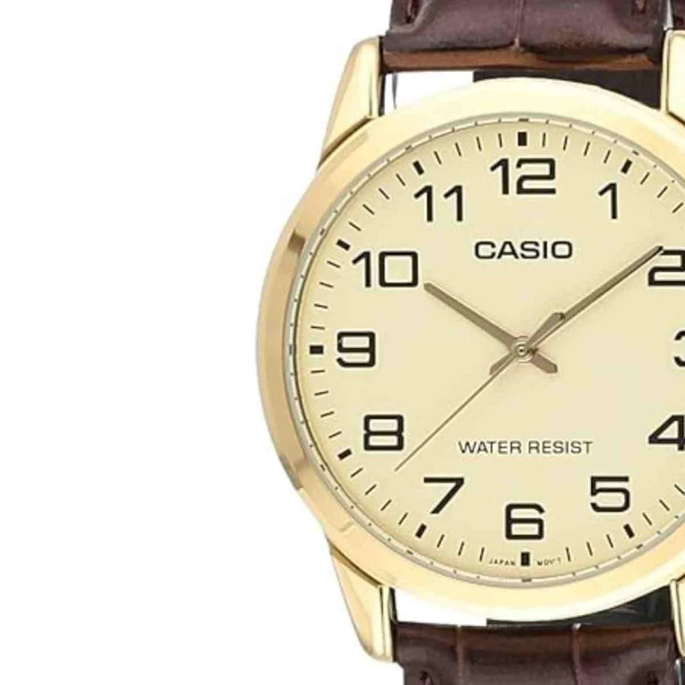 Relógio Casio Collection Marrom Masculino MTP-V001GL-9BUDF-BR Marrom 5