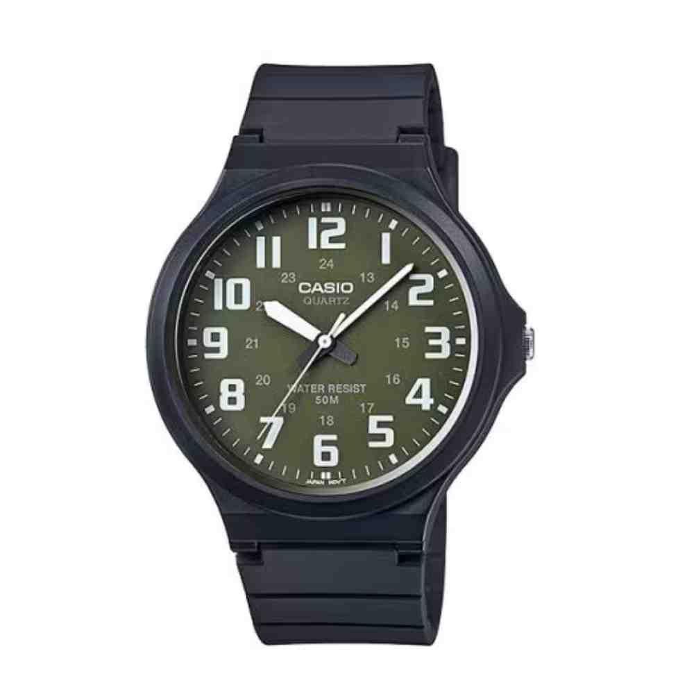 Relógio Casio Preto Masculino MW-240-3BVDF-SC