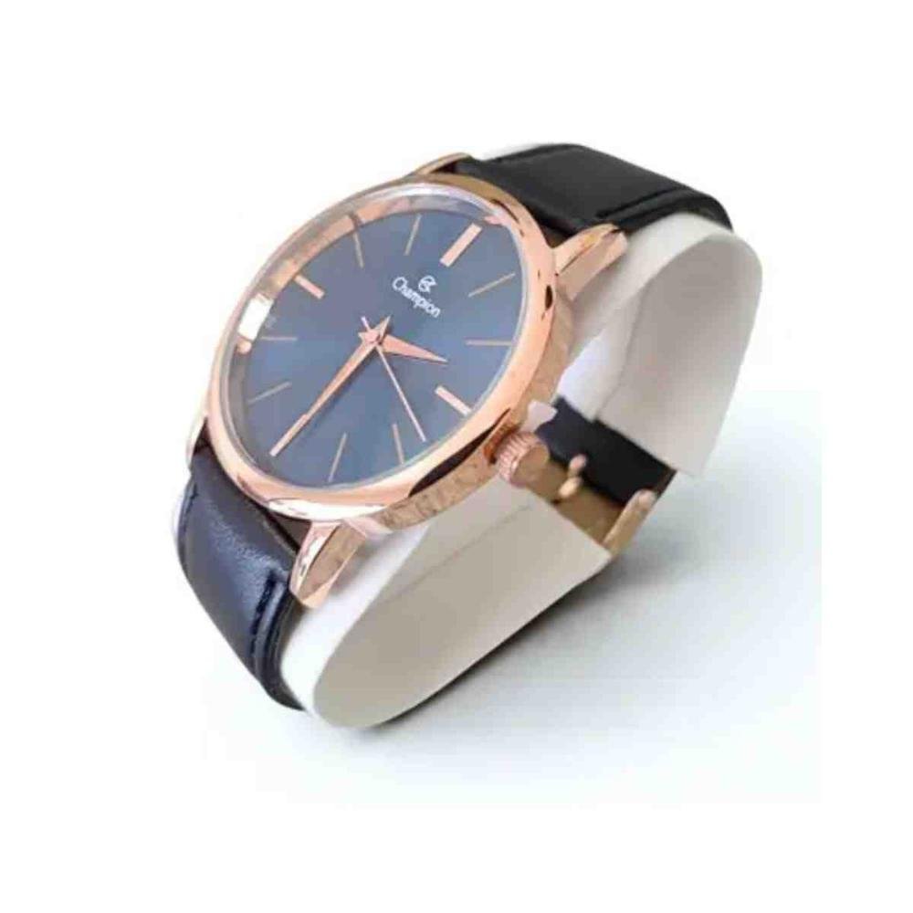 Relógio Champion Preto/Rose Masculino CN20711A Dourado 2