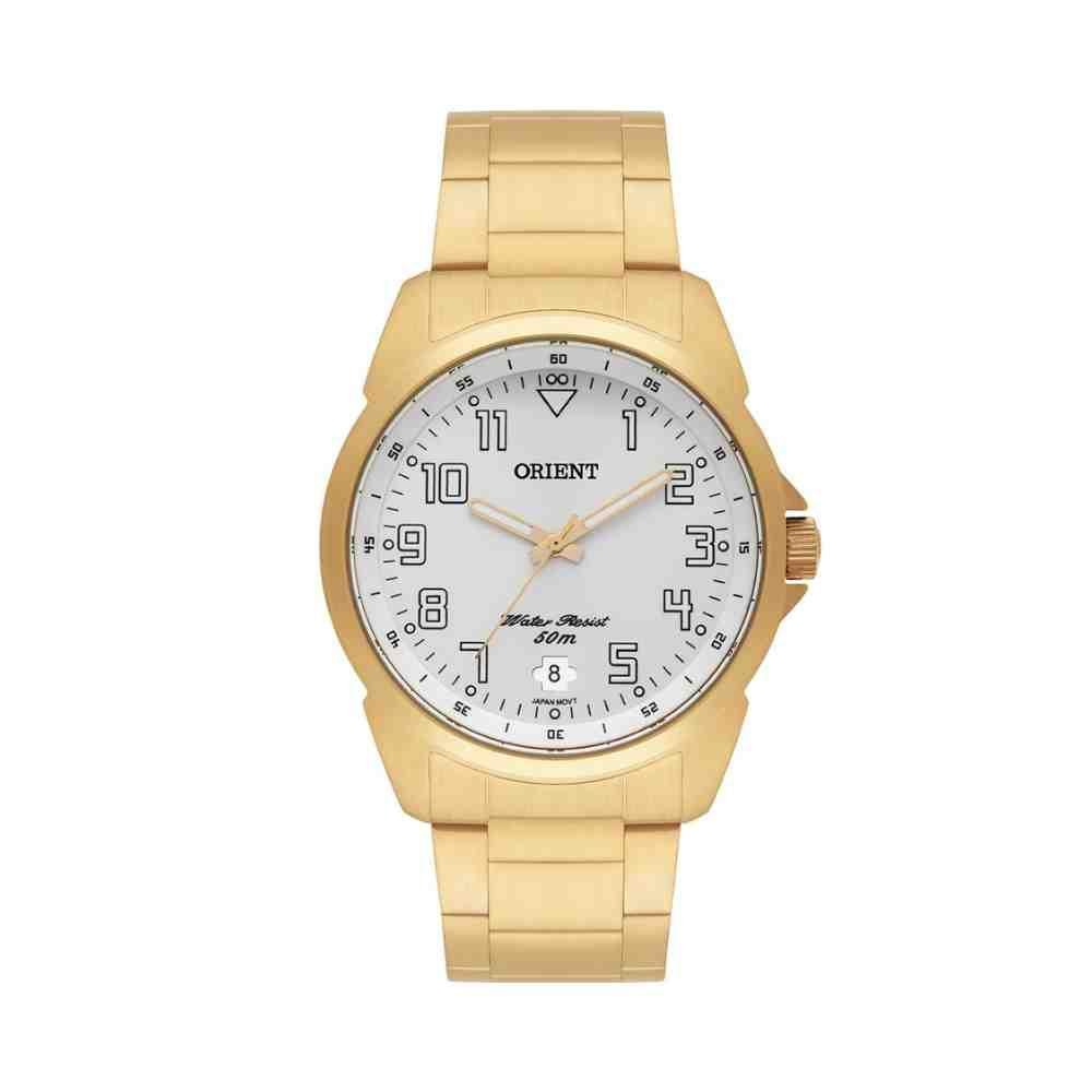 Relógio Dourado Masculino Orient Sport MGSS1103A S2KX