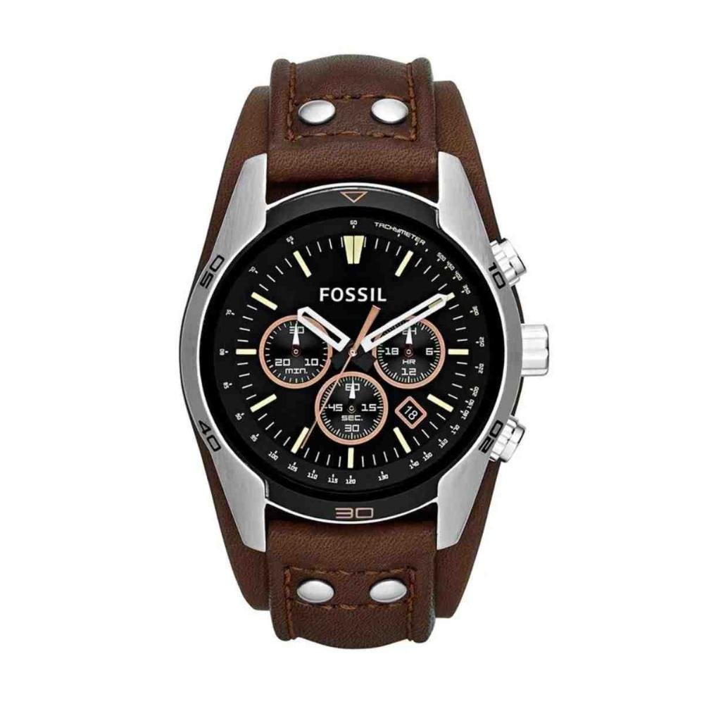 Relógio Fossil Coachman Prateado Masculino CH2891/2PN Prata/Marrom 1