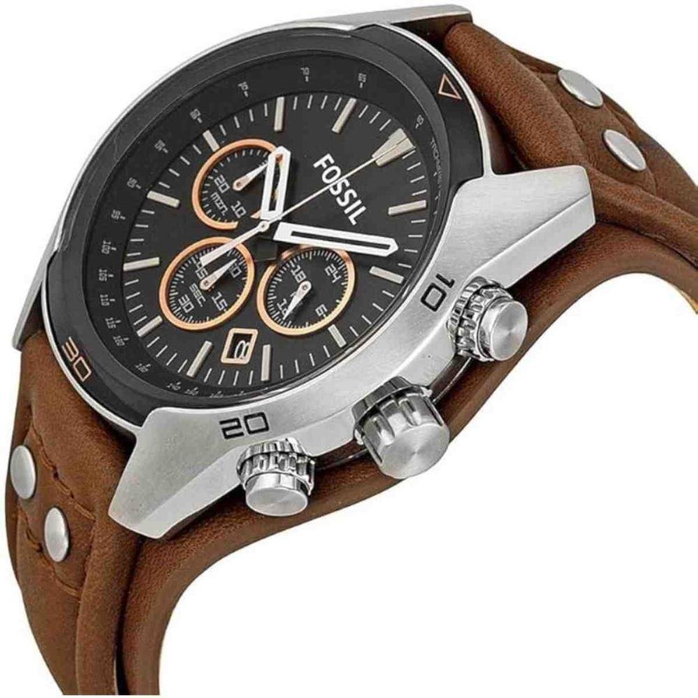 Relógio Fossil Coachman Prateado Masculino CH2891/2PN Prata/Marrom 2