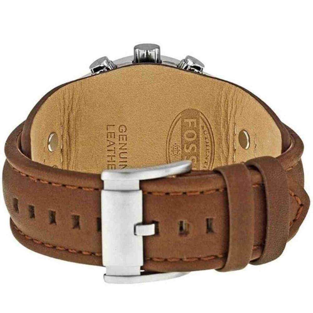 Relógio Fossil Coachman Prateado Masculino CH2891/2PN Prata/Marrom 3