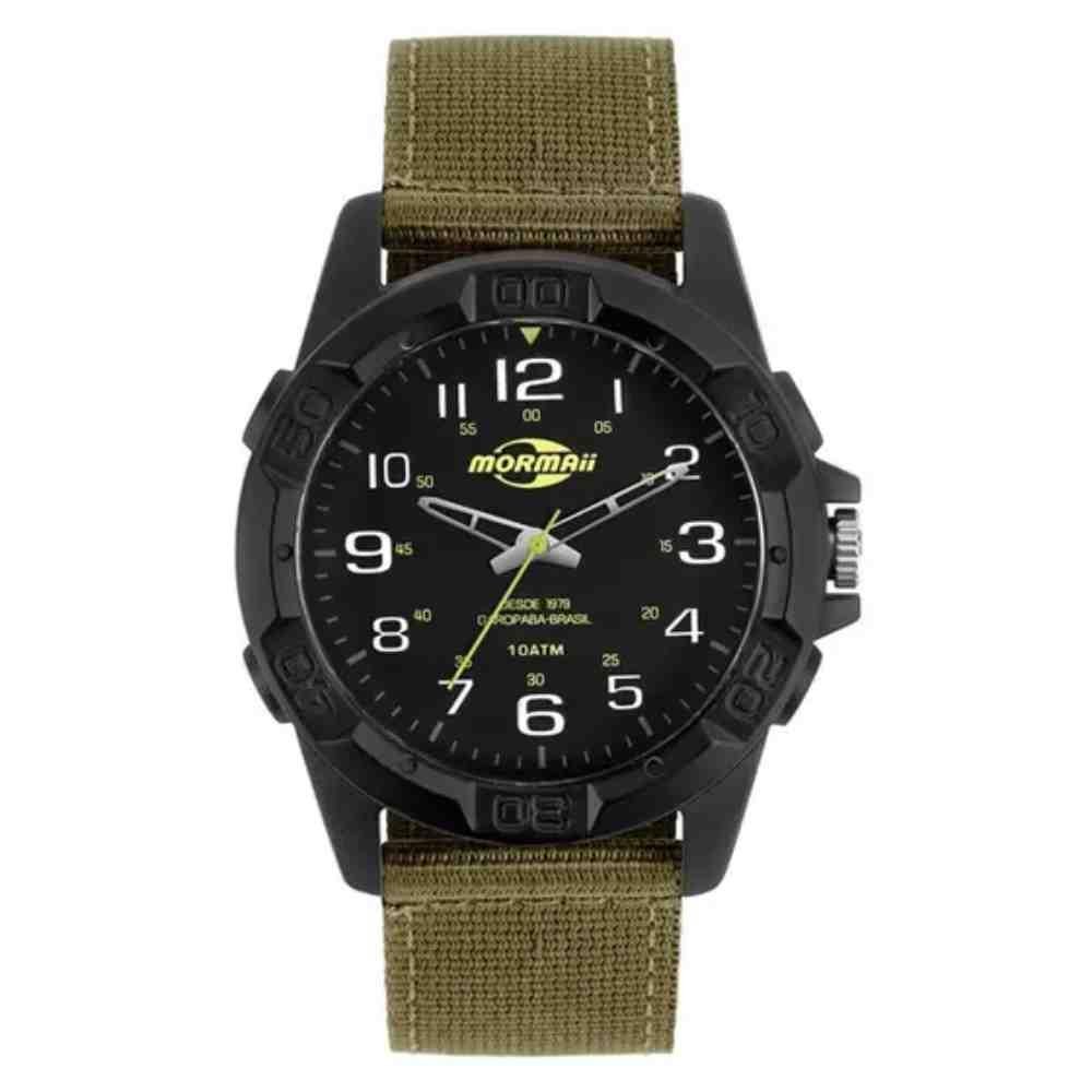 Relógio Mormaii On The Road Preto Masculino MOPC21JALD/8P