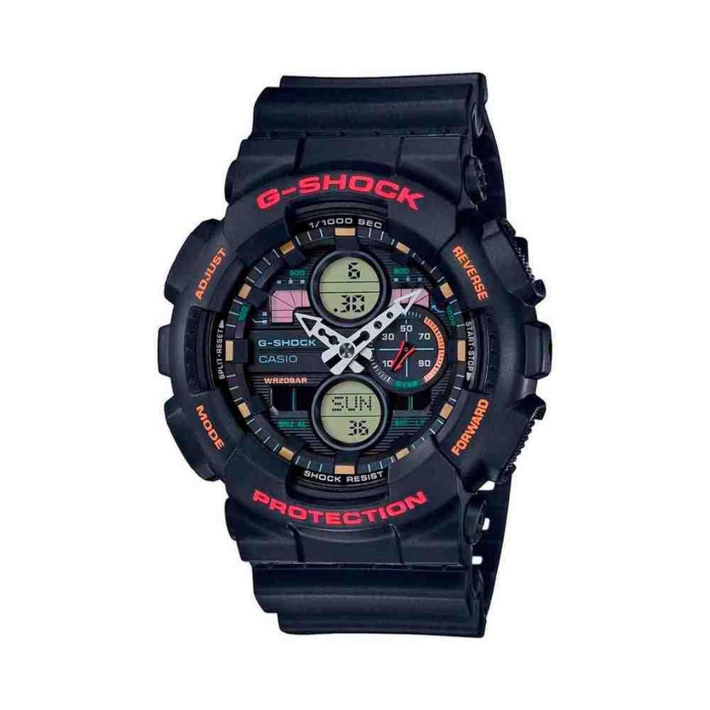 Relógio G-Shock Preto Masculino GA-140-1A4DR