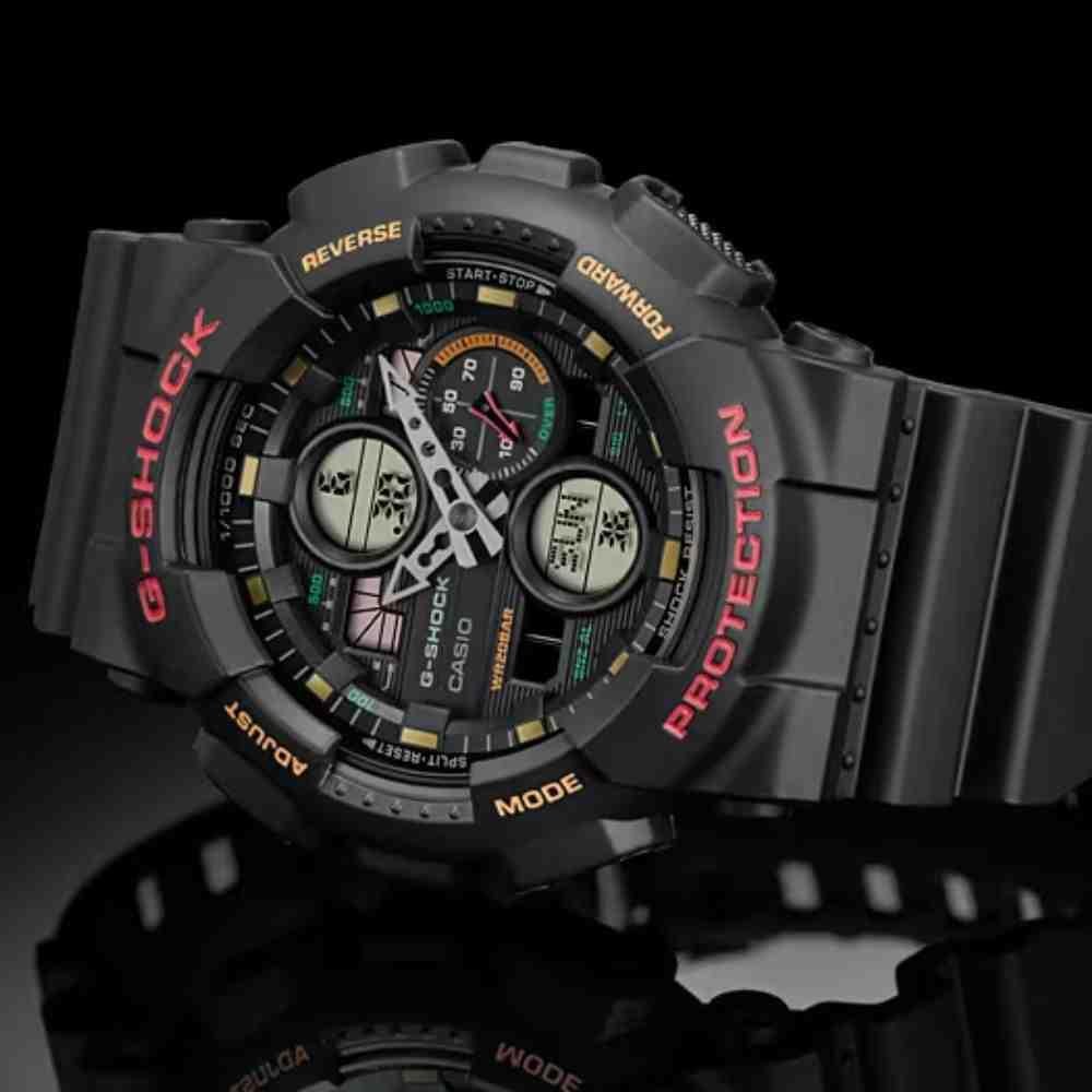 Relógio G-Shock Preto Masculino GA-140-1A4DR Preto 5