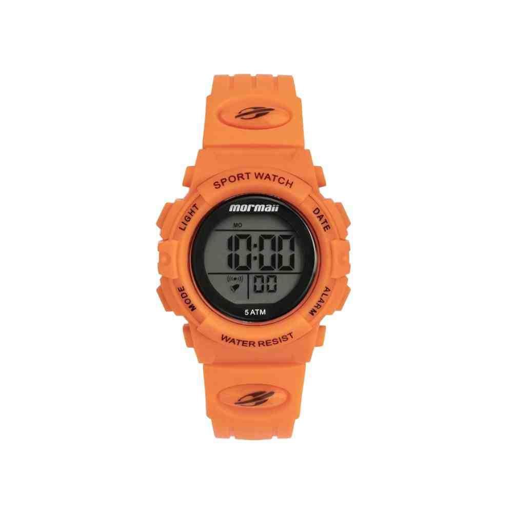 Relógio Mormaii Infantil Laranja Unissex MO03121AB/8L