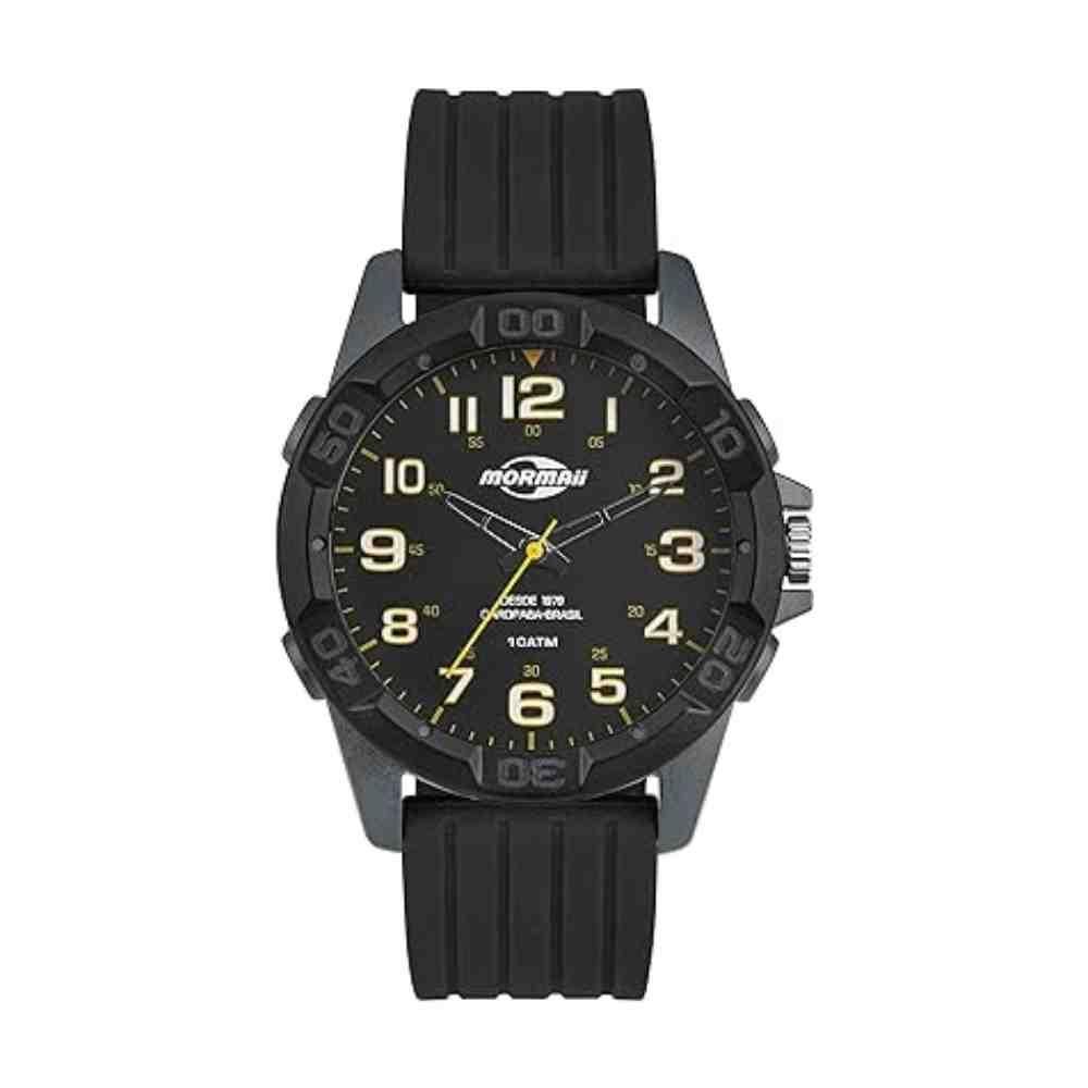 Relógio Mormaii Preto Masculino MOPC21JAKG/8Y Preto 2