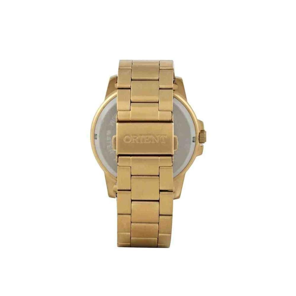 Relógio Orient Masculino Quartz MGSS1234 S2KX Dourado 3