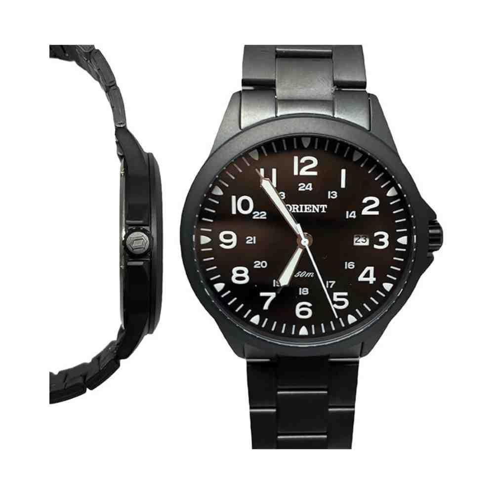 Relógio Orient Casual Preto Masculino MPSS1028 Preto 2