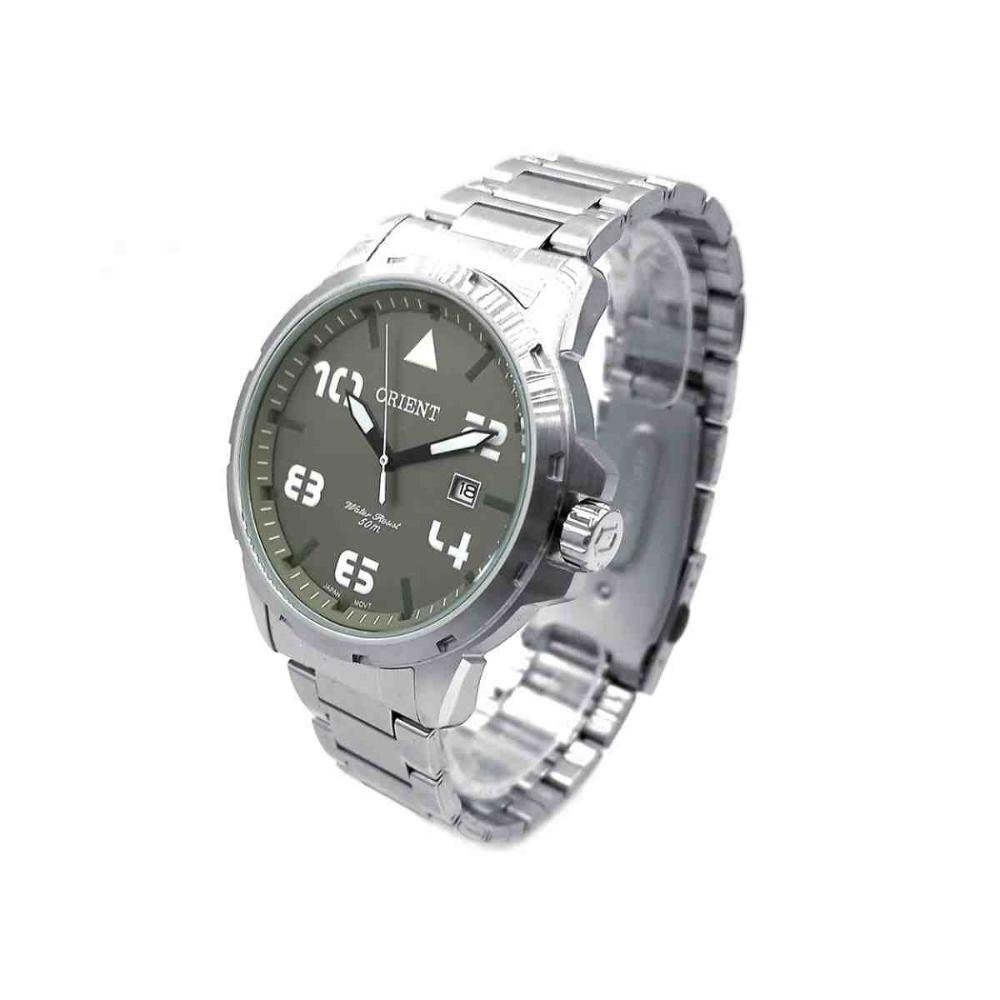 Relógio Orient Prata Masculino MBSS1195A E2SX Prata 4