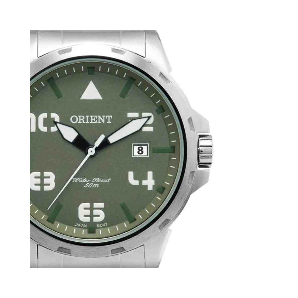 Relógio Orient Prata Masculino MBSS1195A E2SX Prata 5