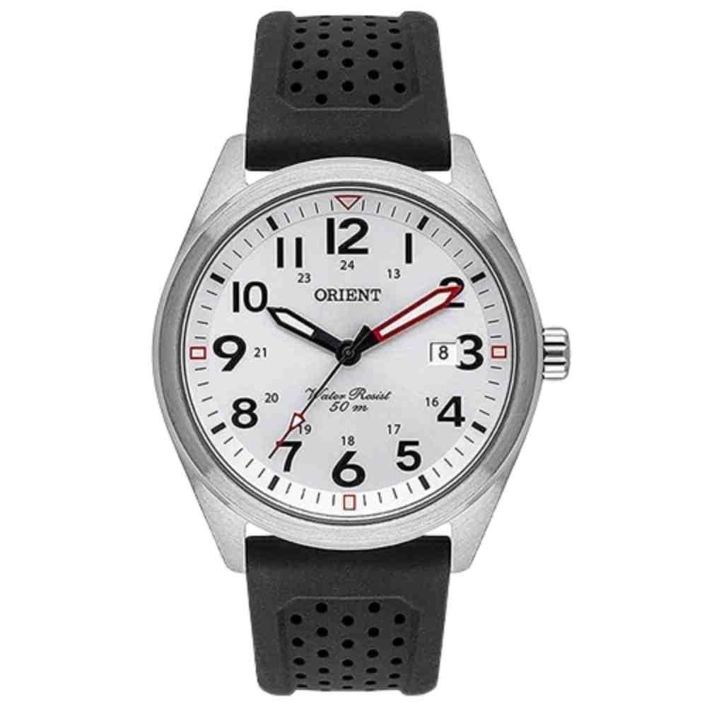Relógio Orient Sport Prata Preto Masculino MBSP1028 S2PX