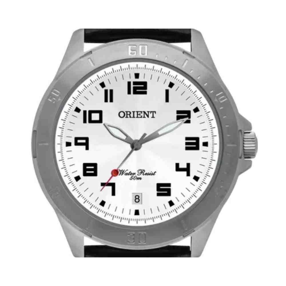 Relógio Orient Sport Prata/Preto Masculino MBSC1032 S2PX Prata/Preto 5
