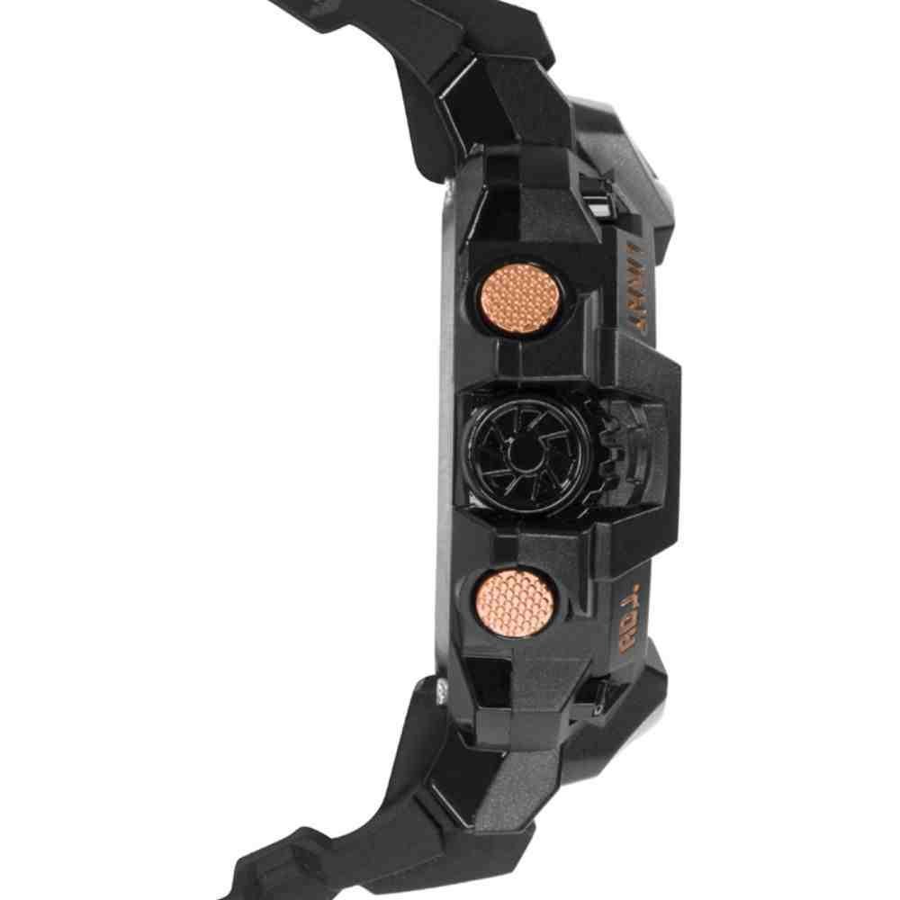 Relógio Preto Masculino Mormaii Cooper MO1105B/8J Preto 2