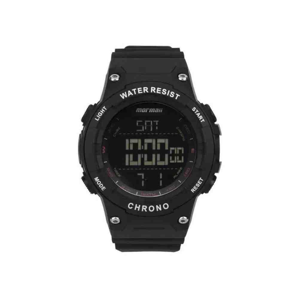 Relógio Preto Masculino Mormaii MO11700/8P
