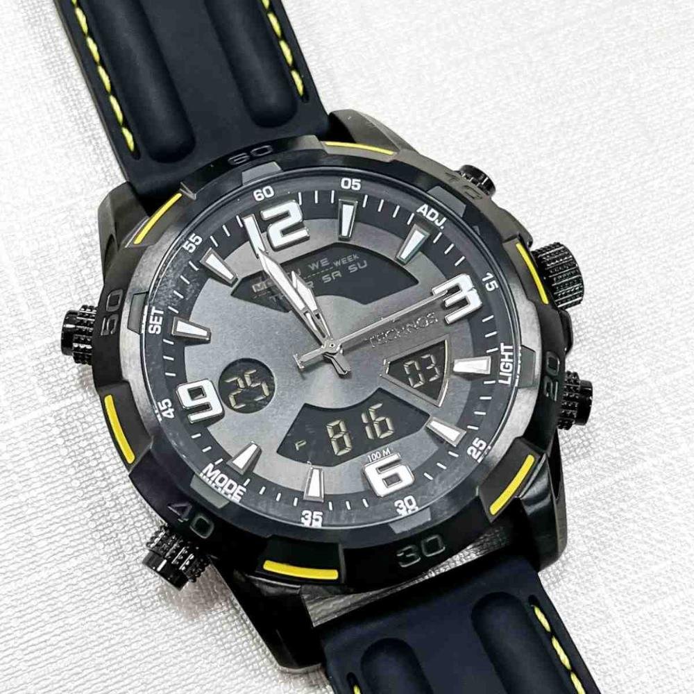 Relógio Preto Masculino Technos W23305ADA/2P Preto 5