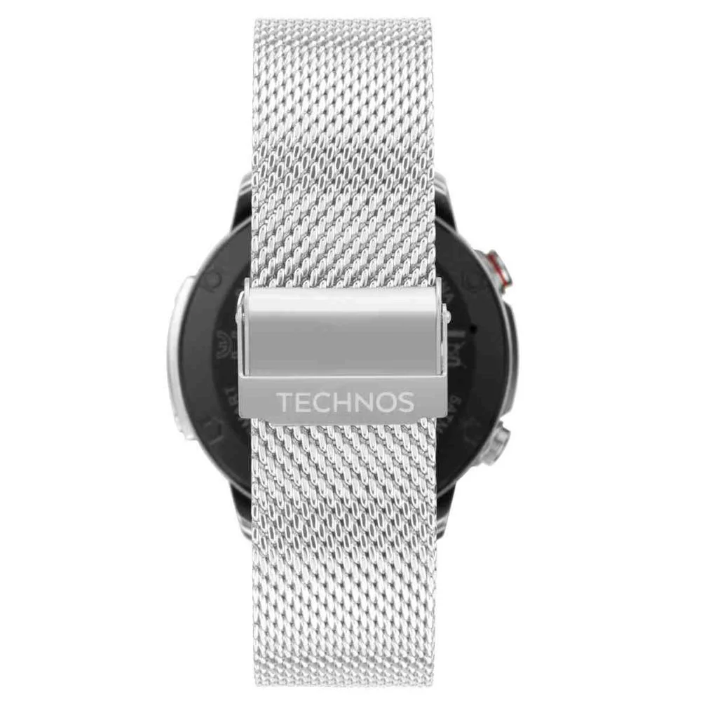 Relógio Smartwatch Technos Connect Sports Call Prata Unissex TSPORTSCAE/5K Prata 3