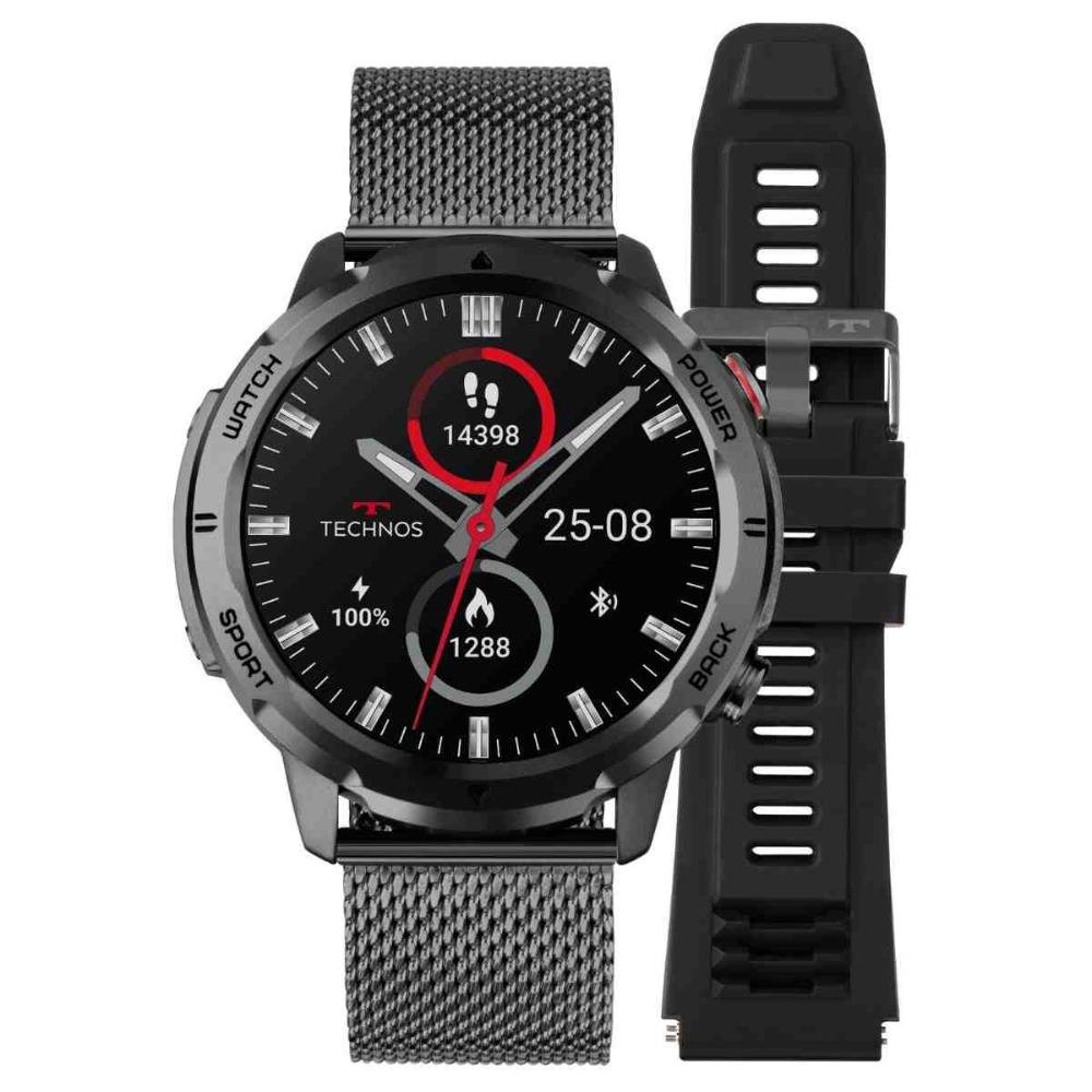Relógio Smartwatch Technos Connect Sports Call Preto Unissex TSPORTSCAF/5P