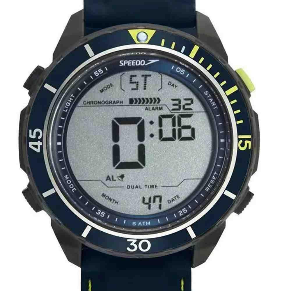 Relógio Speedo Esportivo Masculino Azul 15094G0EVNV1 Azul 2