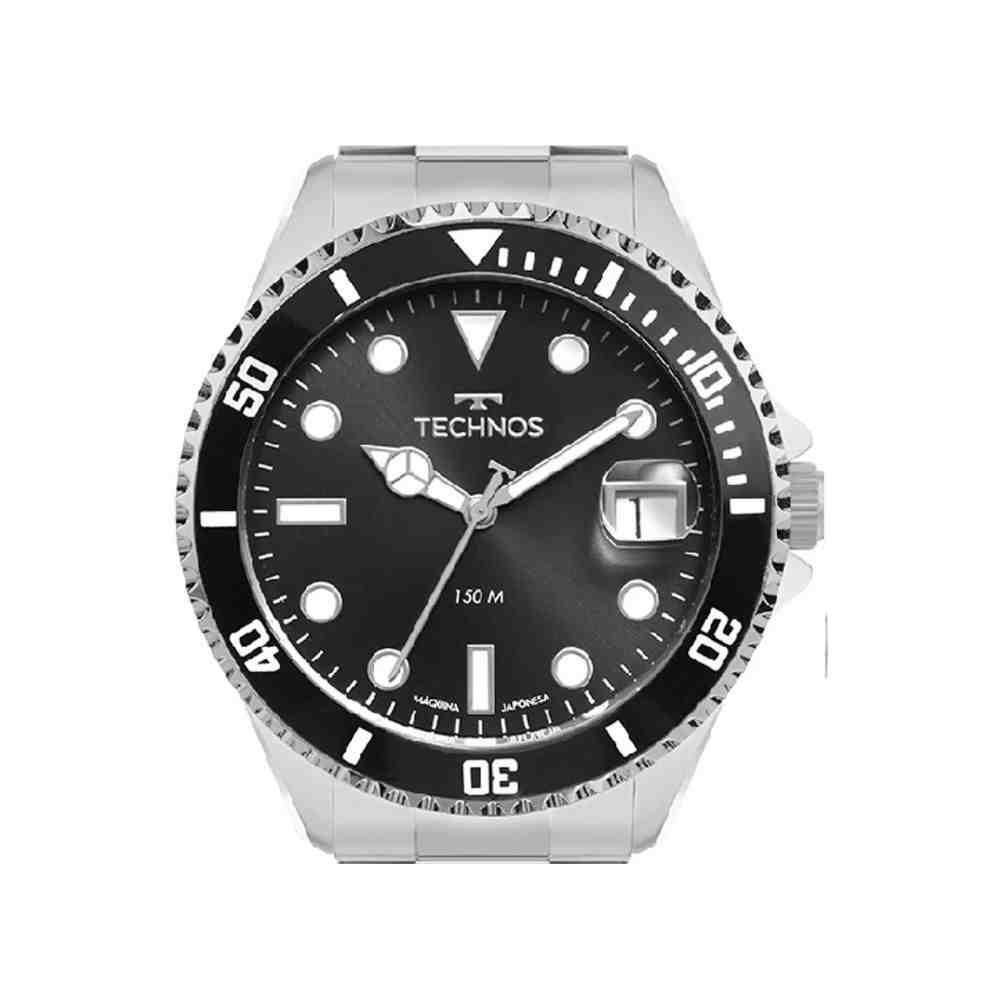 Relógio Technos Acqua Prata Masculino 2415DY/1P Prata 4