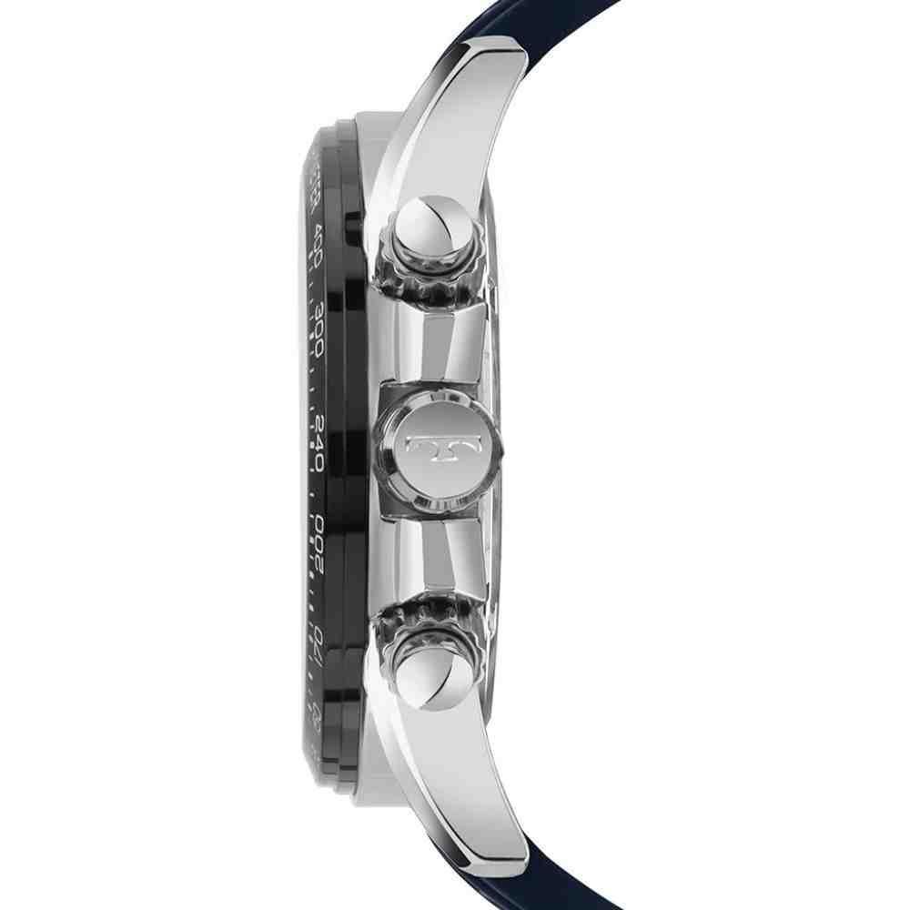 Relógio Technos Carbon Prata/Azul Masculino JS25BCF/2A Prata/Preto 2
