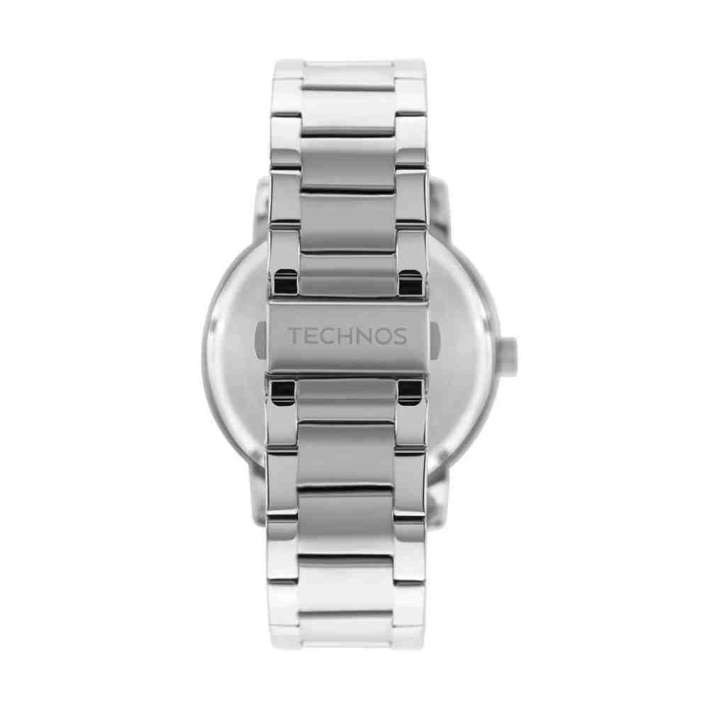 Relógio Technos Classic Golf Prata Masculino 2115MWB/1H Prata 2