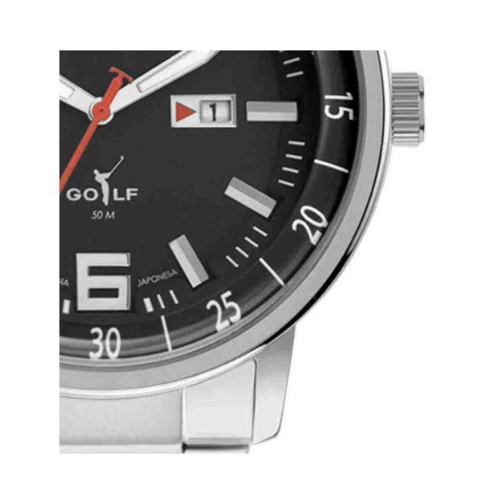 Relógio Technos Classic Golf Prata Masculino 2115MWB/1H Prata 4
